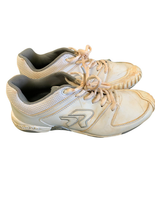 Vist Large View of Product Image Which is Used Ringor BB/SB Cleats White Senior 8.5
