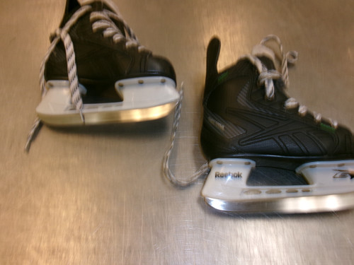 Vist Large View of Product Image Which is Used Reebok 22K Youth Hockey Skate Youth 10.0