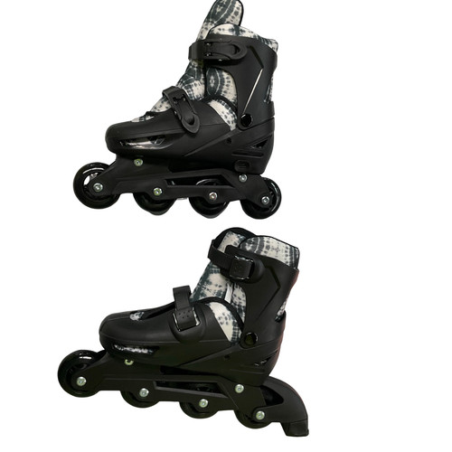 Vist Large View of Product Image Which is Used INLINE SKATES Junior Rec Fitness Skates Black Junior 04