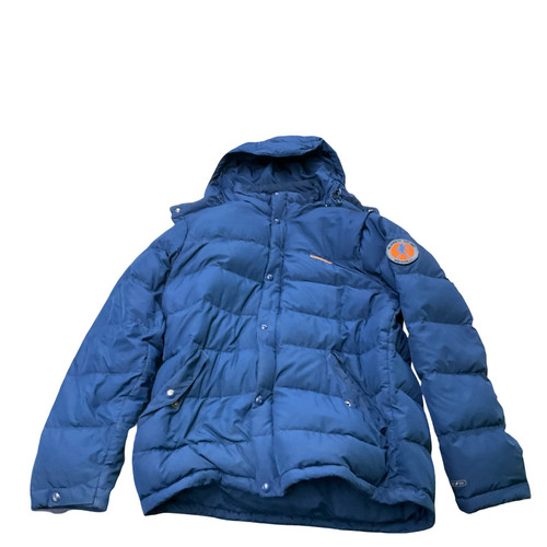 Vist Large View of Product Image Which is Used Merrell Outerwear Heavy Jacket M Navy Blue MD