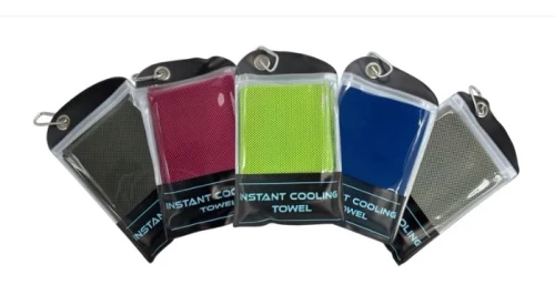 Vist Large View of Product Image Which is New INSTANT COOLING TOWEL PINK