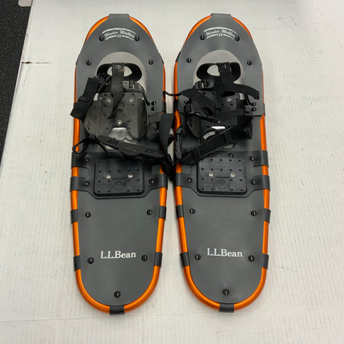 Vist Large View of Product Image Which is Used L.L. Bean Snowshoes Mens Grey 26"