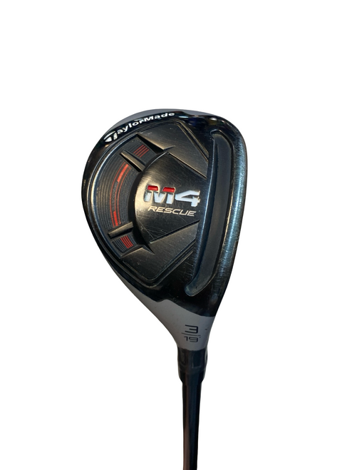 Vist Large View of Product Image Which is Used Taylormade M4 RESCUE Mens Hybrid Club RH 3 Hybrid