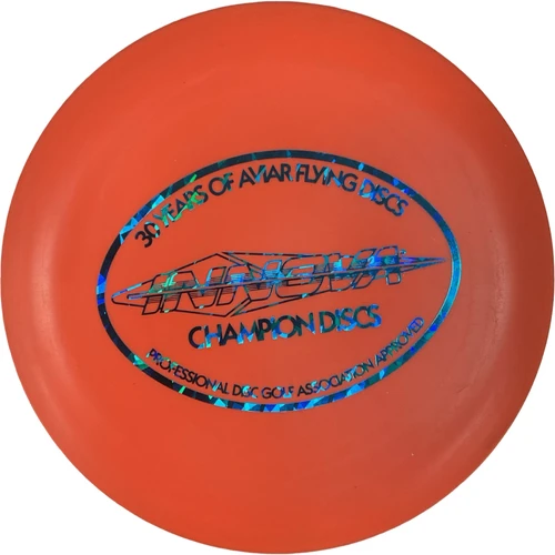 Vist Large View of Product Image Which is Used Innova XT AVIAR 30 YEAR Disc Golf Putter Orange 169g