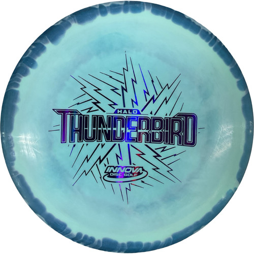 Vist Large View of Product Image Which is New Innova HALO STAR THUNDERBIRD Disc Golf Driver Royal Blue 173g