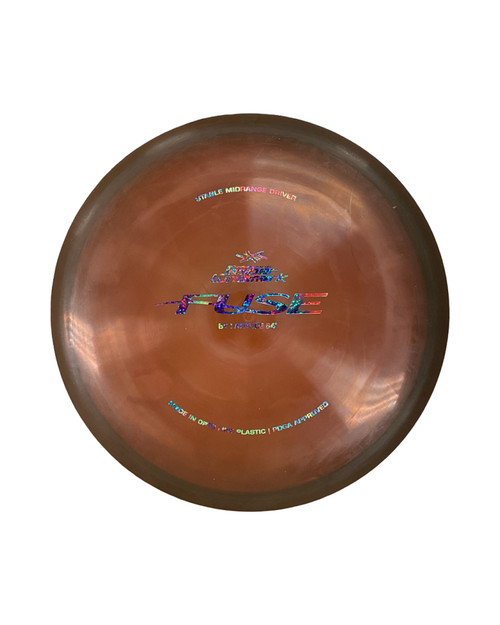 Vist Large View of Product Image Which is Used Latitude 64 OPTO FUSE JESPER LUNDMARK Disc Golf Mid Range Brown 180g
