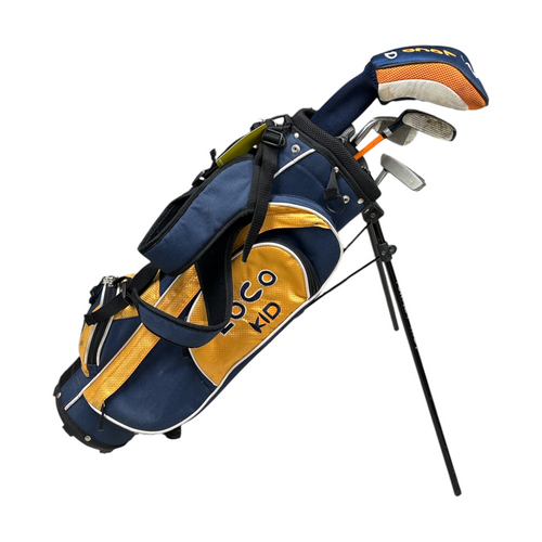 Vist Large View of Product Image Which is Used Dunlop LOCO KID Jr Package Set Right Hand Royal Blue 5 Piece