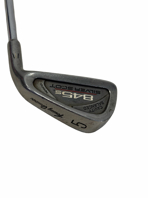 Vist Large View of Product Image Which is Used Tommy Armour 845S SILVER SCOT Mens Individual Iron RH 5 Iron 37.75" w/ S-Flex Shaft