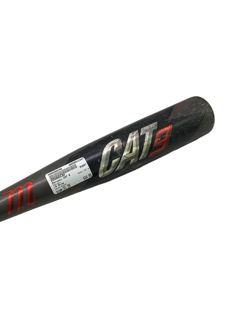 Vist Large View of Product Image Which is Used Marucci CAT 9 BB/SB USSSA 2 5/8 Bat Black 31"