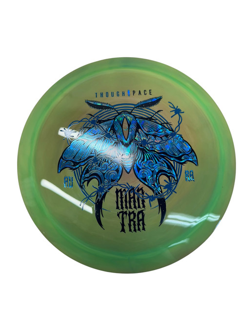Vist Large View of Product Image Which is Used Thought Space Athletics AURA MANTRA Disc Golf Driver Green 168g