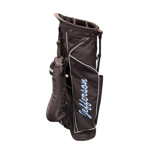 Vist Large View of Product Image Which is Used JAUGUAR Teen Stand Bag Black