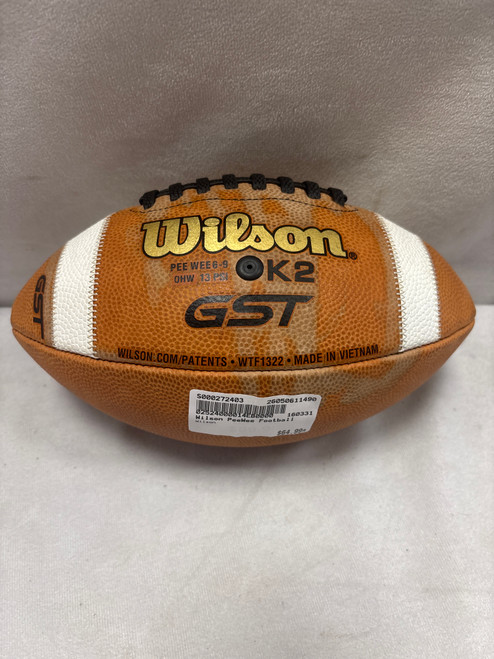 Vist Large View of Product Image Which is Used Wilson PeeWee Football
