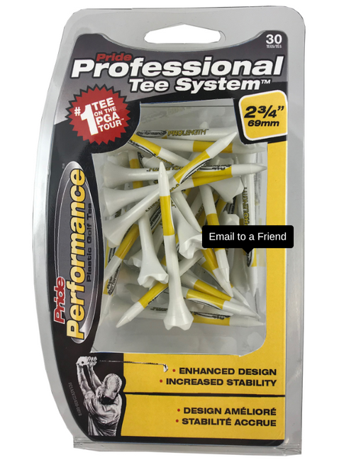 Vist Large View of Product Image Which is New PTS TEE 2 3/4" 20ct