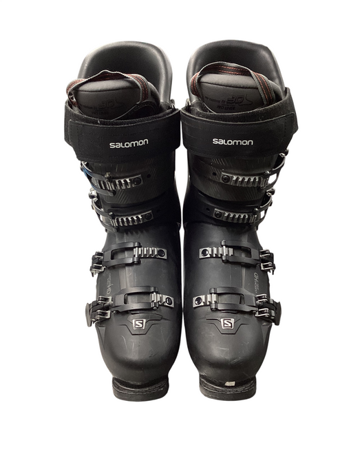 Vist Large View of Product Image Which is Used Salomon S PRO 120 Mens Downhill Ski Boot Black 290 MP - M11 - W12