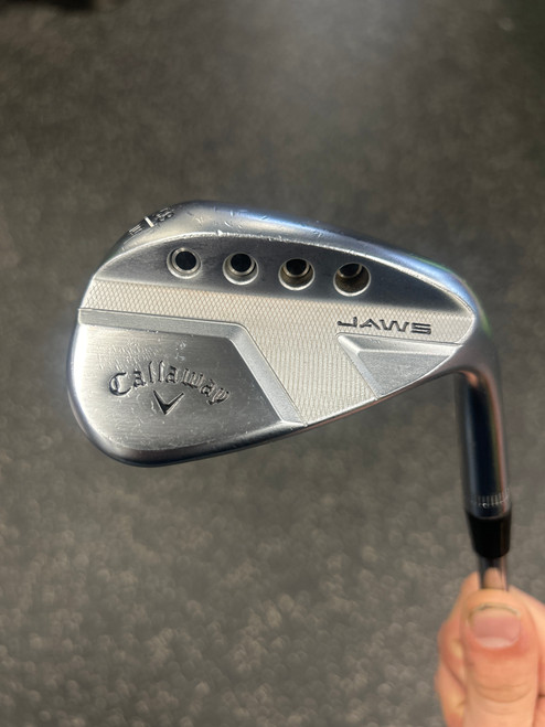Vist Large View of Product Image Which is Used Callaway JAWS FULL FACE Golf Wedge Mens RH 58 Degree