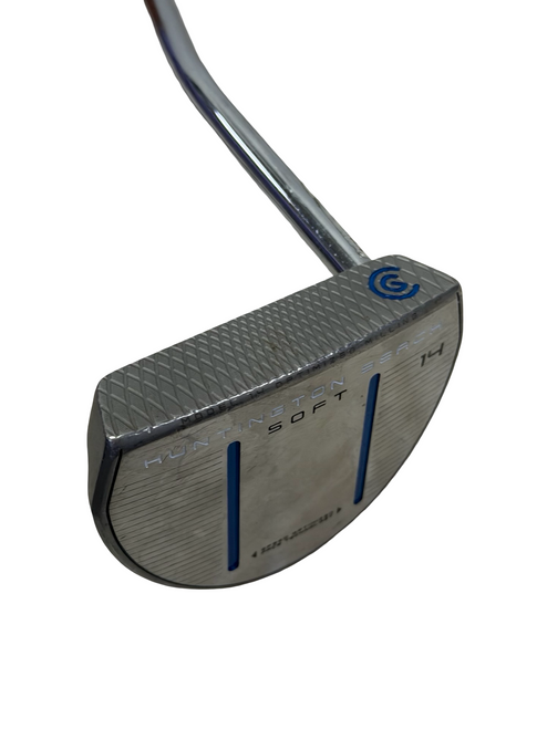 Vist Large View of Product Image Which is Used Cleveland HUNTINGTON BEACH SOFT 14 Golf Putter RH 35" w/ Super Stroke Tour 2.0 Grip