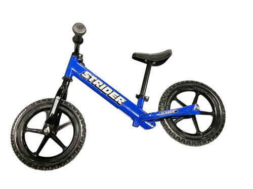 Vist Large View of Product Image Which is Used Strider CLASSIC BALANCE BIKE Balance Bike Boys Royal Blue 12"