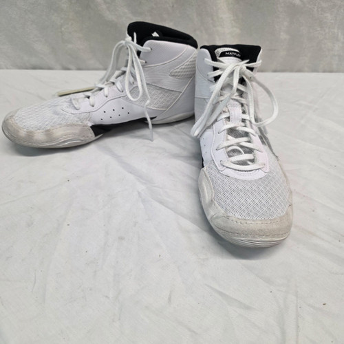 Vist Large View of Product Image Which is Used Asics Wrestling Shoes White Senior 7.5Asics Wrestling Shoes White Senior 7.5