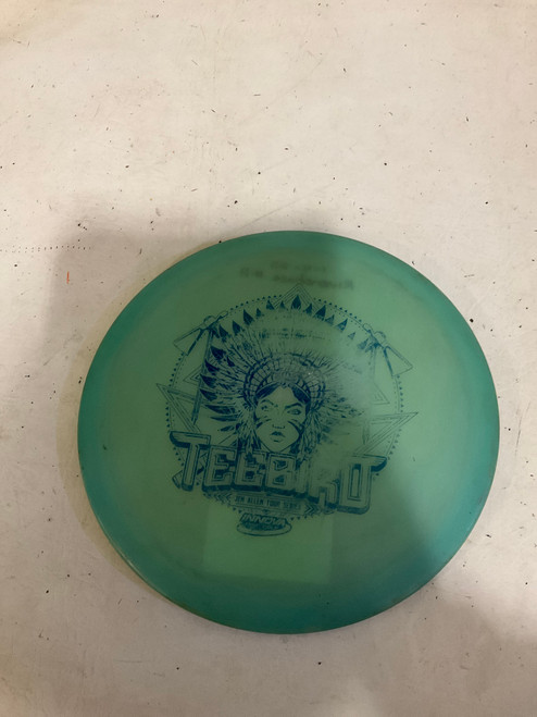 Vist Large View of Product Image Which is Used Innova TEEBIRD Disc Golf Driver Carolina Blue