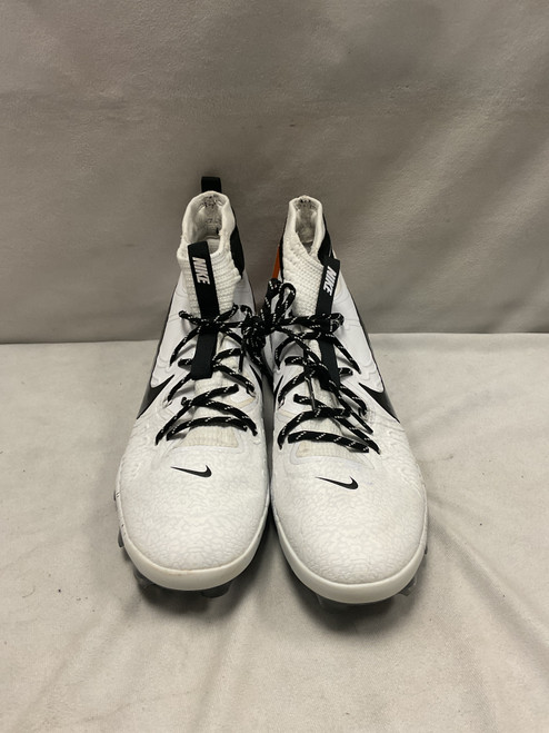 Vist Large View of Product Image Which is Used Nike NIKE BASEBALL CLEATS BB/SB Cleats White Senior 13