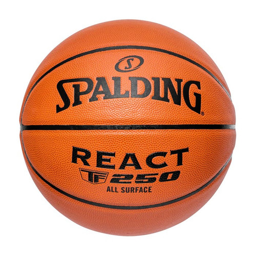 Vist Large View of Product Image Which is New Spalding React TF-250 BasketBall 29.5"