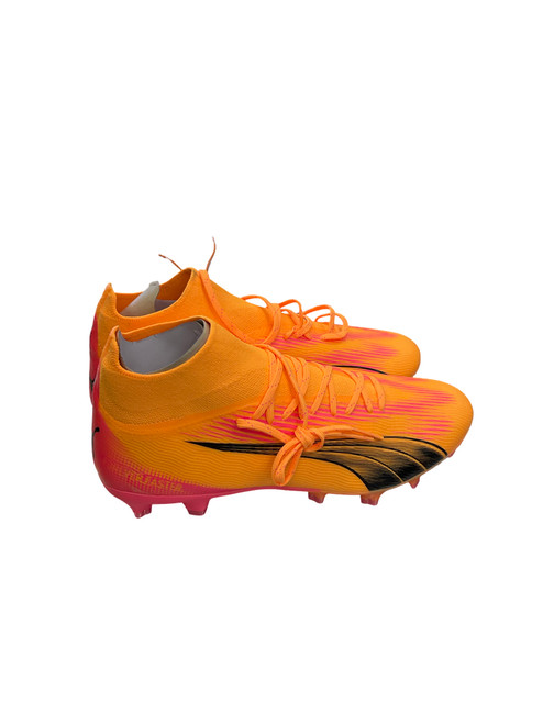 Vist Large View of Product Image Which is Puma, Soccer, Cleats, Orange, Senior, 9
