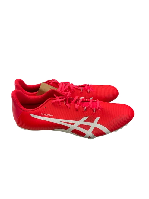 Vist Large View of Product Image Which is ASICS, Track & Field, Cleats,  Adult, Red, Senior, 13