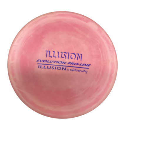 Vist Large View of Product Image Which is Used Gateway ILLUSION Disc Golf Mid Range Pink