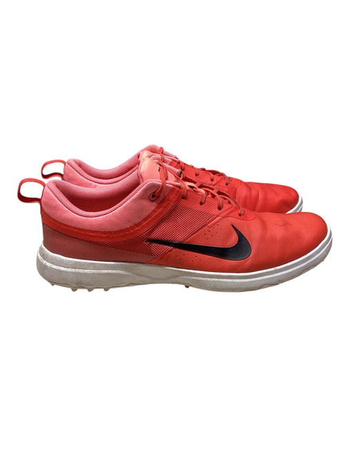 Vist Large View of Product Image Which is Used Nike Mens Golf Shoes Red Senior 9.5