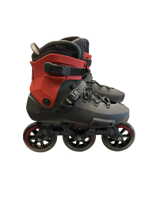 Vist Large View of Product Image Which is Used Rollerblade TWISTER SZ 11 Senior Rec Fitness Skates Black Senior 11