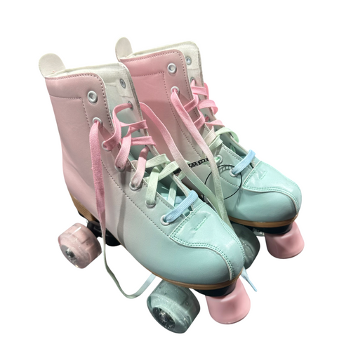 Vist Large View of Product Image Which is Used Senior Roller Quad Skates Pink Senior 6