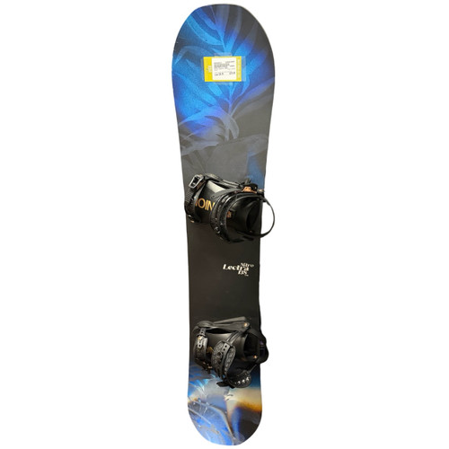 Vist Large View of Product Image Which is Used Nitro Lectra Womens Board/Bindings Black And Carolina Blue 138 cm