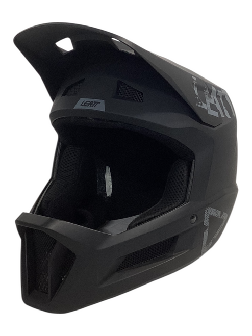 Vist Large View of Product Image Which is Used LEATT MTB GRAVITY V21 Bike Helmet Black LG