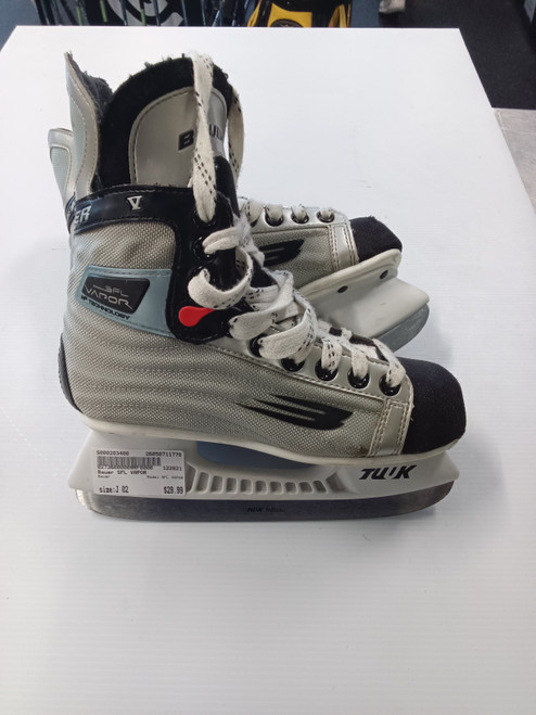 Vist Large View of Product Image Which is Used Bauer SFL VAPOR Junior Hockey Skate Junior 02