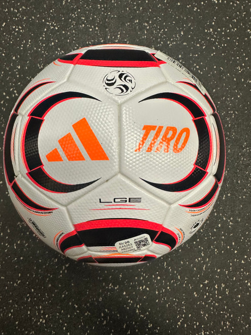 Vist Large View of Product Image Which is New ADIDAS TIRO LEAGUE BALL WH/BK/RD SZ-4