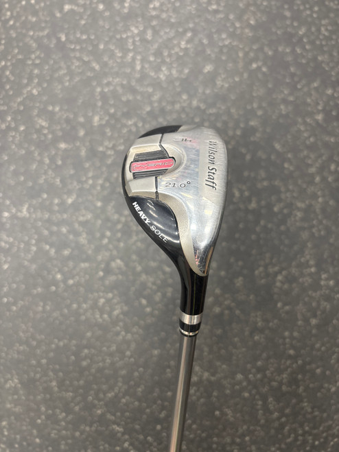 Vist Large View of Product Image Which is Used Wilson FYBRID STAFF Mens Hybrid Club RH 3 Hybrid