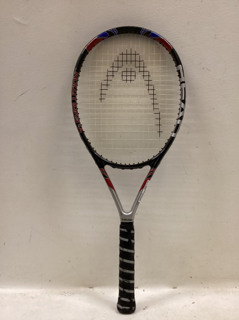 Vist Large View of Product Image Which is Used Head Racquet TI EVOLUTION Adult Tennis Racquet Black 4 1/4"