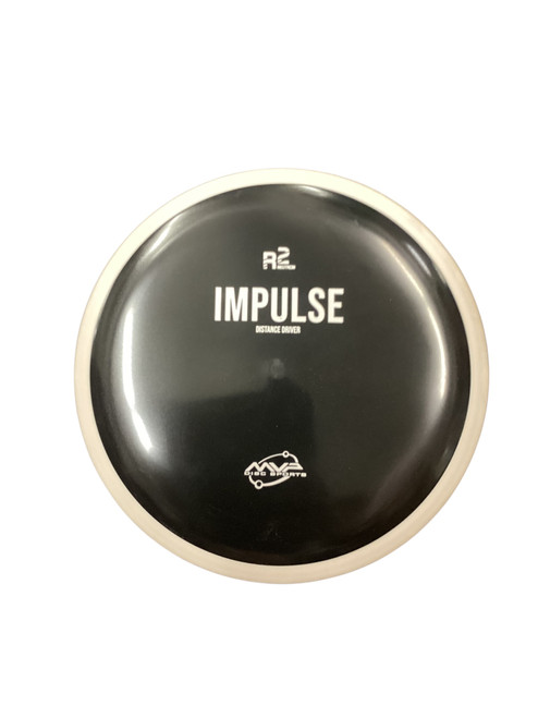 Vist Large View of Product Image Which is Used MVP R2 IMPULSE Disc Golf Driver Black