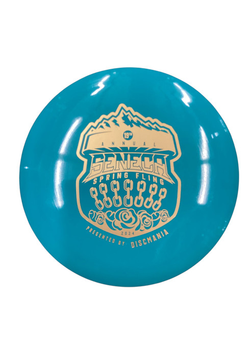 Vist Large View of Product Image Which is Used Discmania FD1 Disc Golf Driver Royal Blue