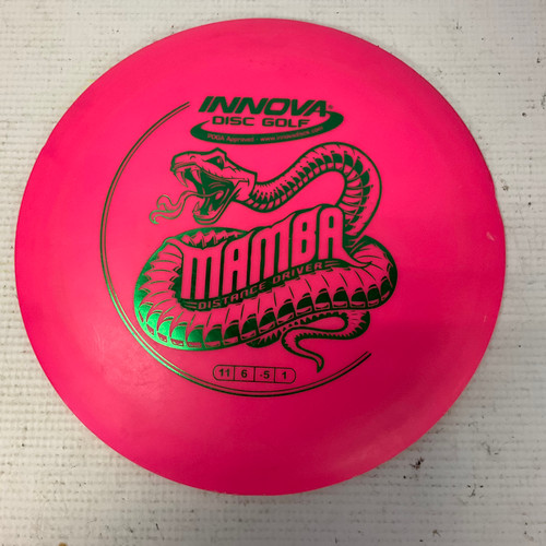 Vist Large View of Product Image Which is Used Innova DX MAMBA Disc Golf Driver Pink