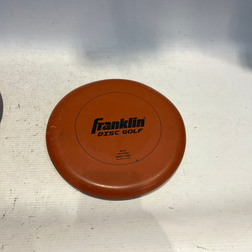 Vist Large View of Product Image Which is Used Franklin NIGHT OWL Disc Golf Putter Orange