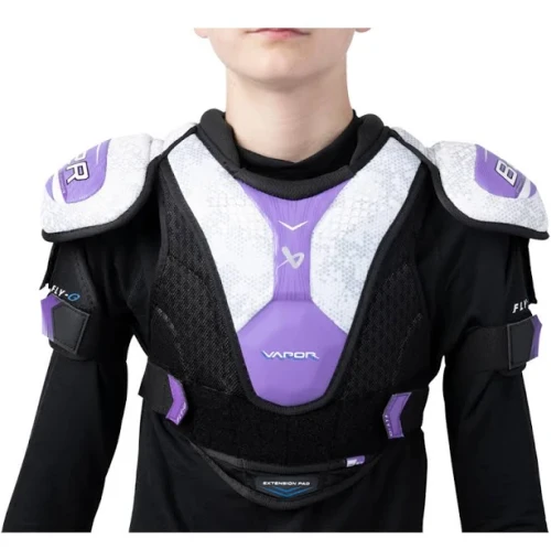 Vist Large View of Product Image Which is New S26 VAPOR FLY-G GIRLS MD SHOULDER PAD