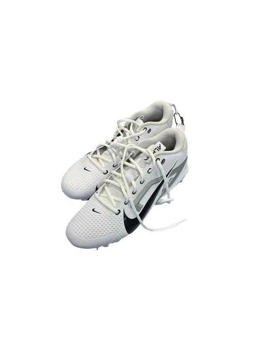 Vist Large View of Product Image Which is Used Nike Adult FB Cleats White Senior 9