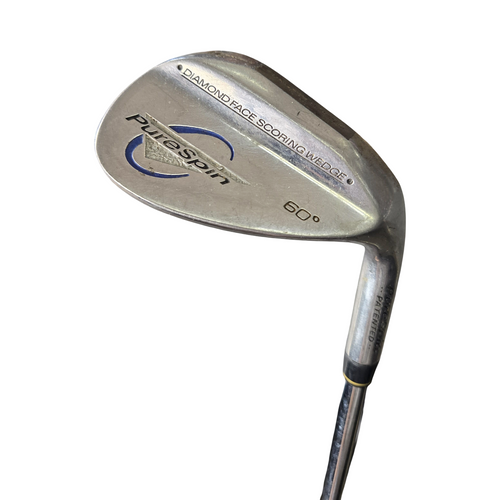 Vist Large View of Product Image Which is Used PureSpin FACE SCORING 60DEGREE LOB WEDGE Golf Wedge Mens RH Lob Wedge