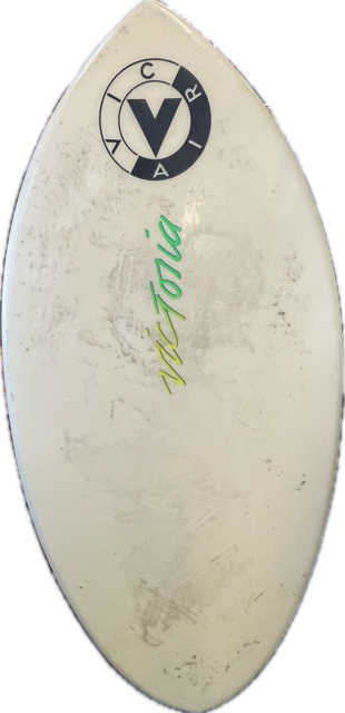 Vist Large View of Product Image Which is Used Victoria Sport FIBERGLS Skim Board White 50"