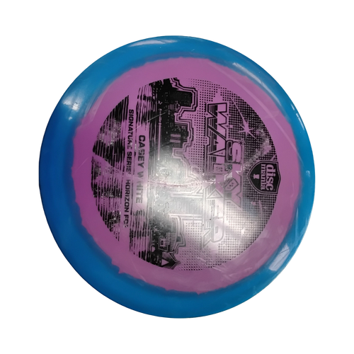 Vist Large View of Product Image Which is Used Discmania FD1 SKYWALKER CASEY WHITE Disc Golf Driver Purple 170g