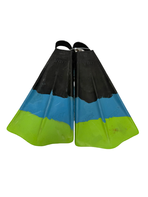 Vist Large View of Product Image Which is Used Voit DUCK FEET Custom Model Swim Fins / Bodyboarding Fins LG