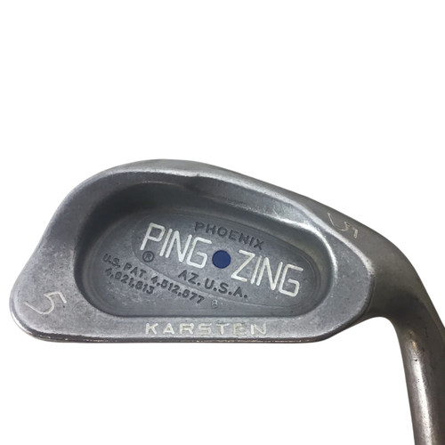 Vist Large View of Product Image Which is Used Ping ZING BLUE DOT Mens Individual Iron RH 5 Iron