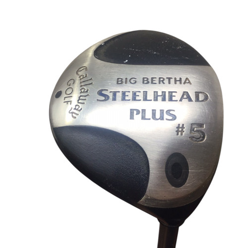 Vist Large View of Product Image Which is Used Callaway BIG BERTHA STEELHEAD PLUS Mens Fairway Wood RH 5 Wood