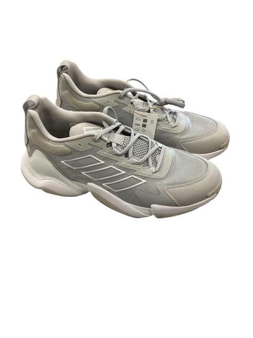 Vist Large View of Product Image Which is Used Adidas Adult FB Cleats Grey Senior 11.5
